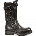 Bota Biker Itali Negro Motorcycle Negro