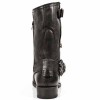 Bota Biker Itali Negro Antik Negro