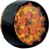 LENS BULL LED AMB T/S BLK