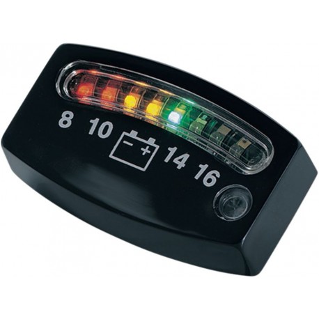 RELOJ BATTERY LED BLACK