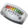 RELOJ BATTERY LED CHROME