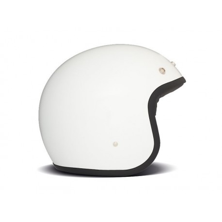 Casco Jet DMD Solid White