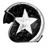 Casco Jet Origine Diseño Sprint Rebel Star Grey