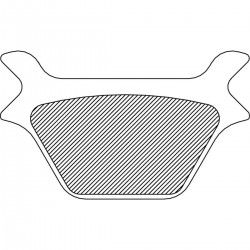 Pastillas de Freno Trasero Sinterizado Dyna/Softail/Sportster