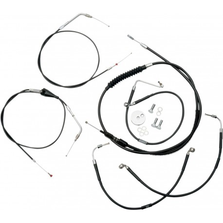 KIT DE CABLES BK15-17"96-07FLHT