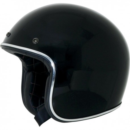 Casco Jet Homologado AFX76 Vintage Gloss Black