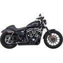 ESCAPE VANCE&HINES STAGGERED BLK HD XL 14-19