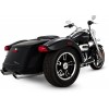 Silenciosos Twin Slash Slip-On para HD FLRT 17-25