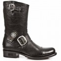 Bota Biker Búfalo Negro