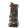 Bota biker Alaska Cuero Itali Negro