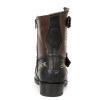 Bota biker Alaska Cuero Itali Negro