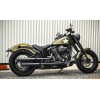 Silencioso Slip-On Rinehart 3" para HD Softail FLSTN/FLSTSB 07-17 Negro