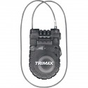 Candado Trimax Cable-Lock Combinación Retráctil de 3 Dígitos 3'