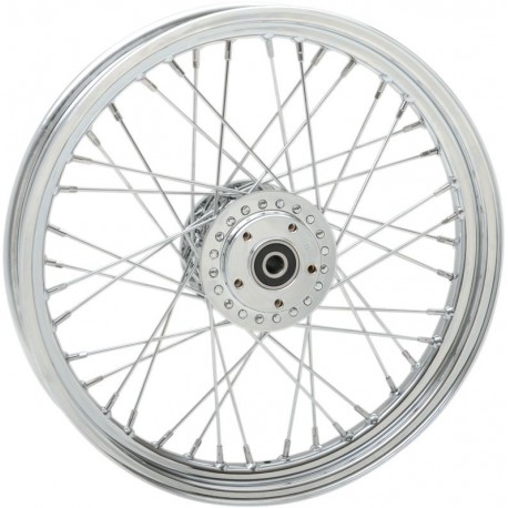 Llanta de 40 radios Drag Specialties 19X2.5 Cromado para HD FXD 00-03