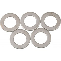 ARANDELA DE EJE DRAG SPECIALTIES 6551 CROMADO 5PK