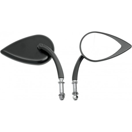 ESPEJO DRAG SPECIALTIES T-DROP NEGRO S. STM