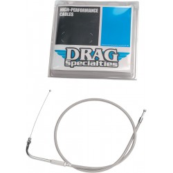 CABLE VELOCÍMETRO DRAG SPECIALTIES DRAG SPECIALTIES CON FUNDA DE ACERO INOXIDABLE TRENZADO 32.5