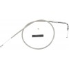 CABLE RETORNO ACELERADOR DRAG SPECIALTIES CON FUNDA DE ACERO INOXIDABLE TRENZADO 42"