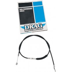 Cable de Embrague Drag Spacialties Vinilo Negro para HD FLH/FLST/FXST 87-06