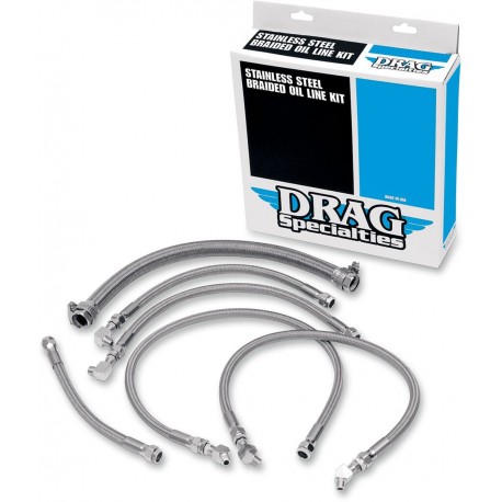 SS LINEA DE ACEITE DRAG SPECIALTIES KIT87-89 ST