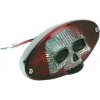 PILOTO TRASERO DRAG SPECIALTIES RED/CLR CALAVERA CATEYE