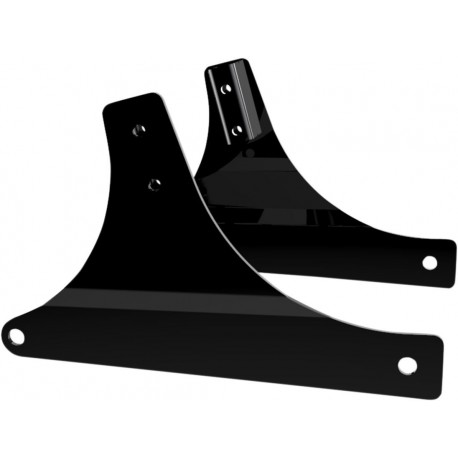 PLACAS LATERALES RESPALDO DRAG SPECIALTIES 00-17FLSTF NEGRO