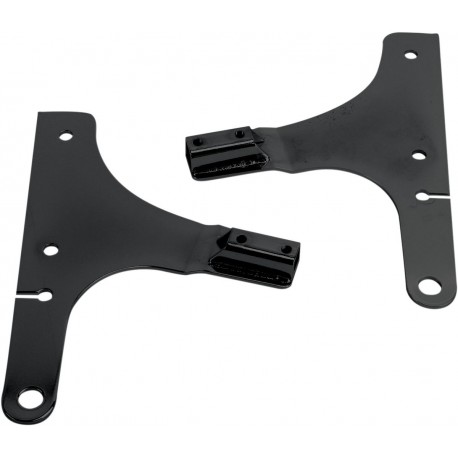 PLACAS LATERALES RESPALDO DRAG SPECIALTIES 00-07 FXSTD NEGRO