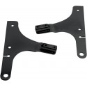 PLACAS LATERALES RESPALDO DRAG SPECIALTIES 00-07 FXSTD NEGRO