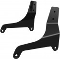 PLACAS LATERALES RESPALDO DRAG SPECIALTIES 18+ FXFB NEGRO