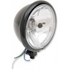 Faro Homologado Drag Specialties 5.75" Diamond Style Negro con Anclaje Inferior