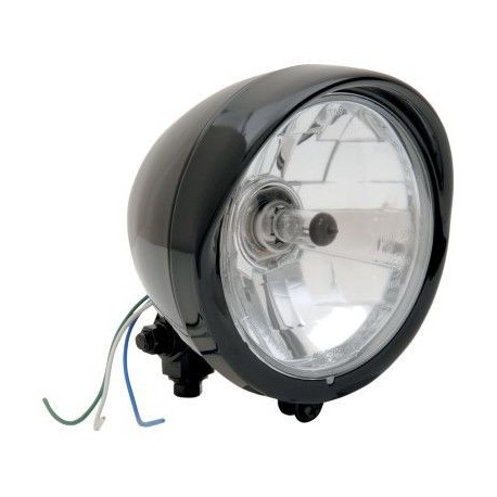 Faro Homologado Diamond Style Drag Specialties 5.75" Negro