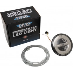 Faro Delantero Led Homologado 7" Cromado para HD Touring 99-13