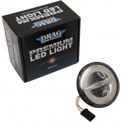 Faro Delantero Led Homologado 7" Cromado para HD Touring 14-23