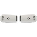 BOTONES INTERMITENTES DRAG SPECIALTIES EXTENDIDOS CROMADO 96-