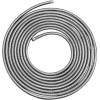 1/4"STL ACERO INOXIDABLE TRENZADO LINEA 3FT