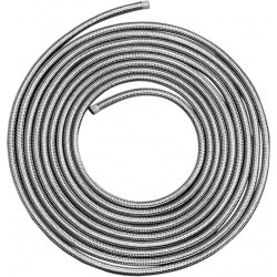 1/4"STL ACERO INOXIDABLE TRENZADO LINEA 3FT