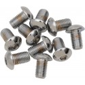 Tornillos de Cabeza Abotonada Cromados de tamaño rosca 5/16"-24 y longitud 1"