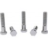 7/16X14X2" CROMADO HEX HEAD