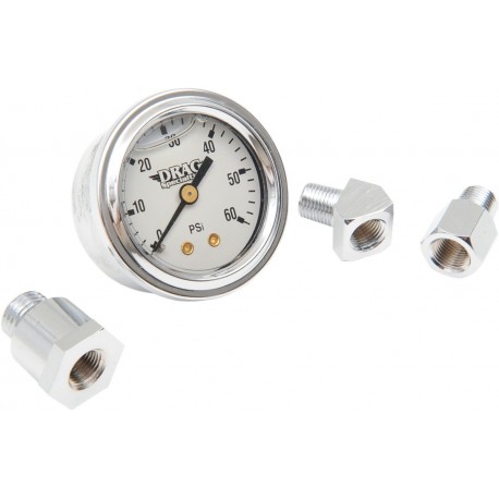 RELOJ PRESIÓN ACEITE CARETA BLANCA KIT 84-99BT