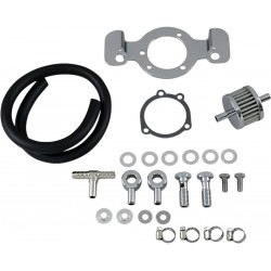 Respiradero Carter con Kit Soporte Filtro de Aire para HD XL 91-06