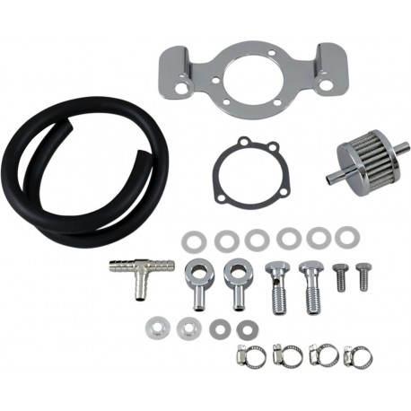 Respiradero Carter con Kit Soporte Filtro de Aire para HD XL 91-06