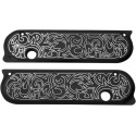 LATCH SBAG ARLEN NESS ENGRVD BLK