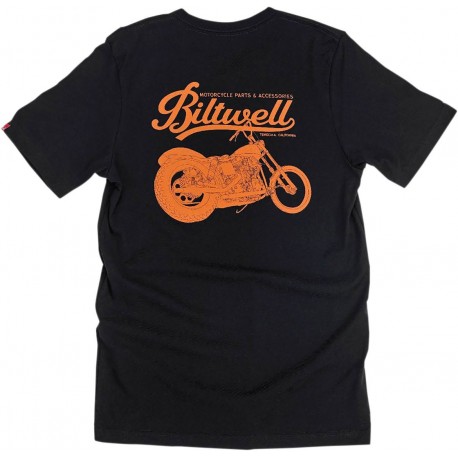 CAMISETA BILTWELL SWINGARM BLK SM