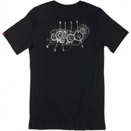 CAMISETA BILTWELL 4-CAM BLK MED