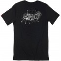 CAMISETA BILTWELL 4-CAM BLK MED