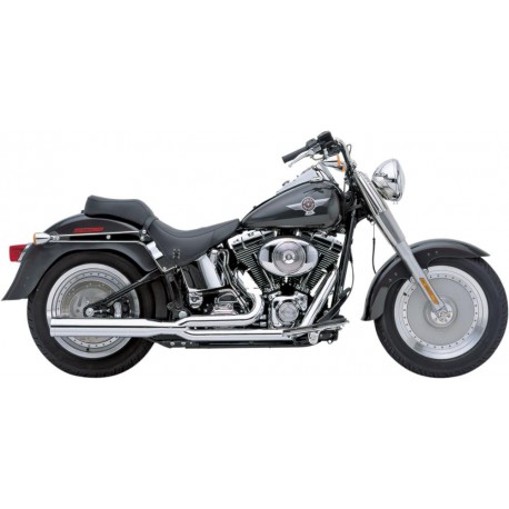 Escape Cobra PowerPro HP 2-en-1 Cromado para HD Softail FLS/FLST/FXS 12-17