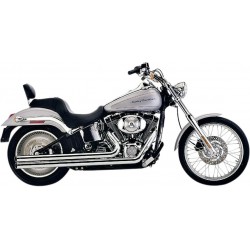 Escape Cobra Speedster Long Cromado para HD Softail FLST/FXST 07-11