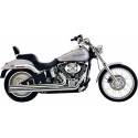 Escape Cobra Speedster Long Cromado para HD Touring/Softail/Dyna 12-17