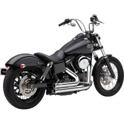 Escape Cobra Speedster 909 Short Cromado para HD Dyna 12-17