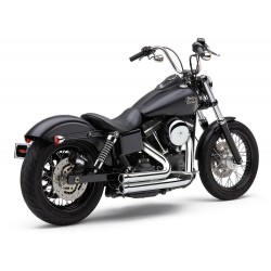 Escape Cobra Speedster 909 Short Cromado para HD Softail FLST/FXST 07-11